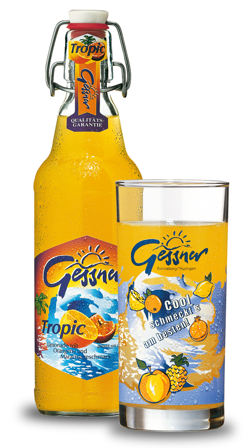 Tropic-Limonade-Privatbrauerei Gessner